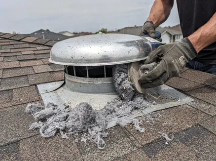 Cleaning Dryer Vent On Roof in Walnut Park