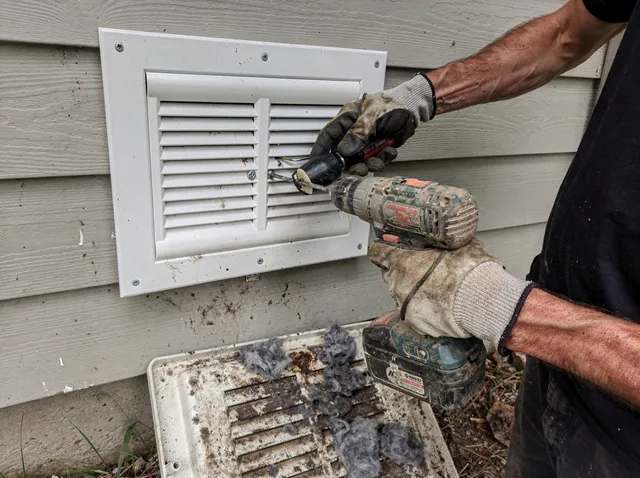 Dryer Vent Cover Replacement in Walnut Park