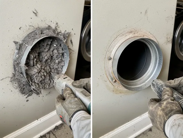 Professional clogged vent cleaning by Walnut Park Dryer Vent Cleaning in Walnut Park